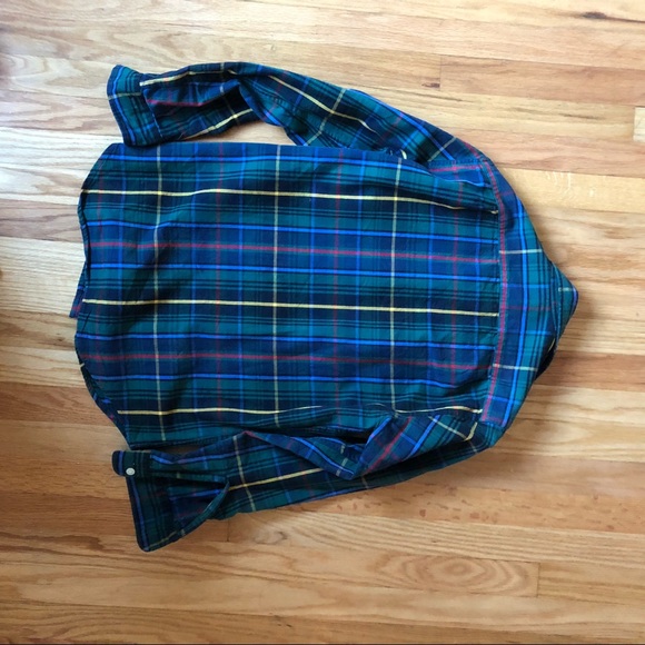 J Crew flannel plaid shirt - Picture 2 of 8